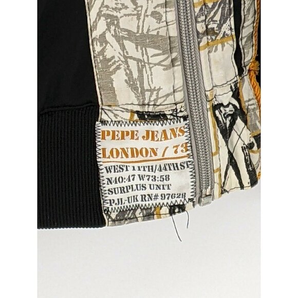 PJL Pepe Jeans UK Full Zip Track Jacket Convertible Sleeves Street Wear 3XL Mens - Picture 10 of 12